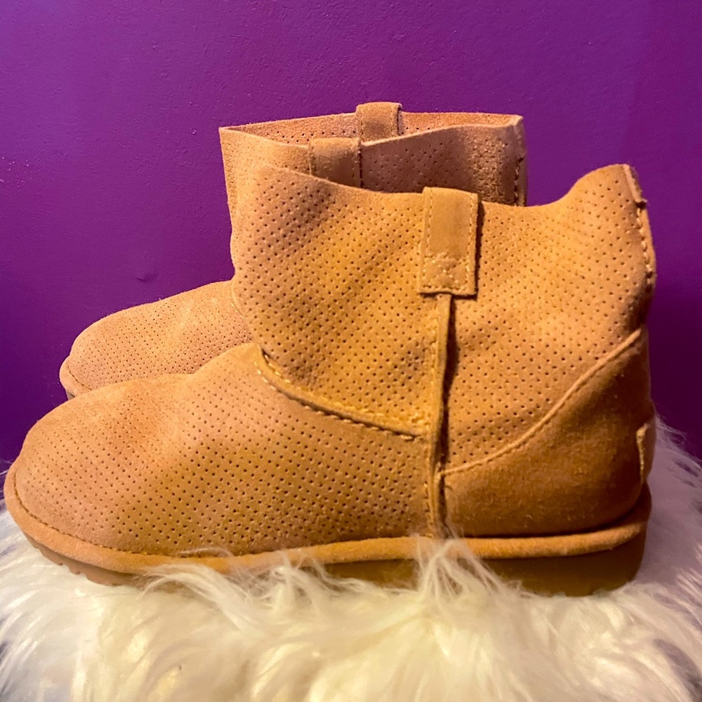 UGG “Classic Unlined Mini Perf Boot”
